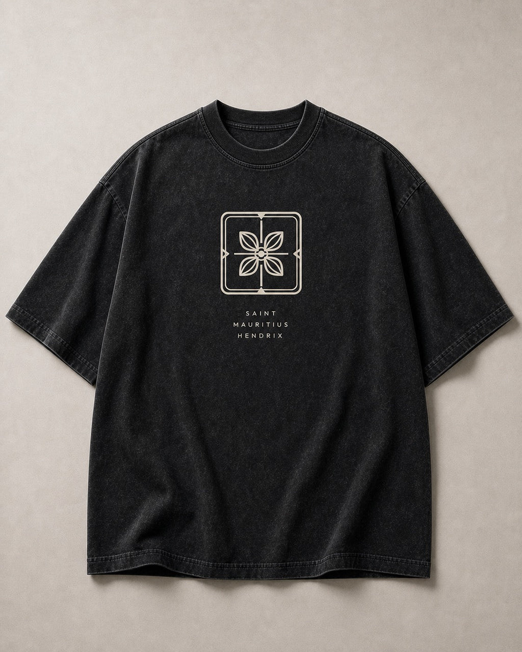 Saint Maurice Tee — black colorway