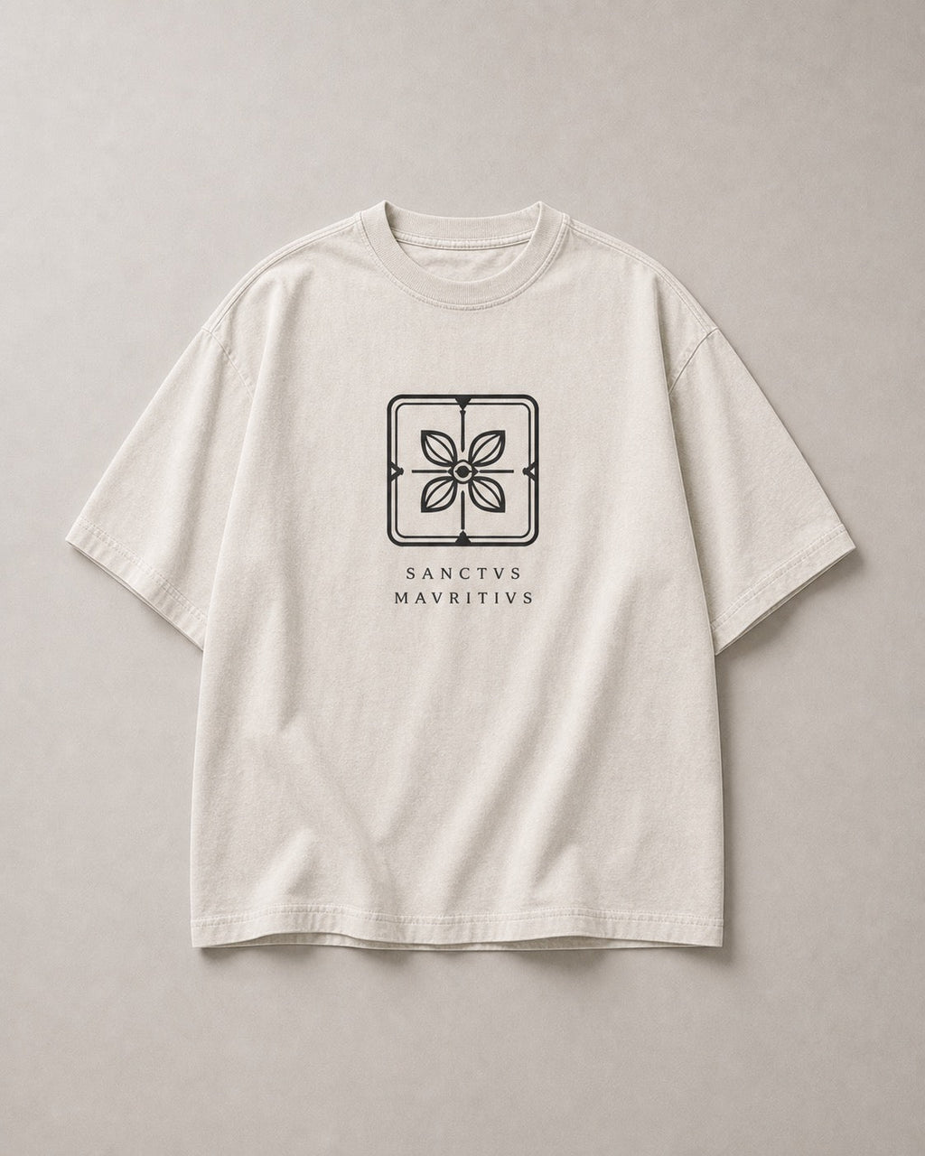 Saint Maurice Tee — cream colorway