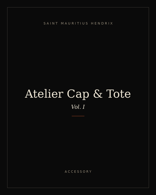 Atelier Cap & Tote Vol. I — placeholder