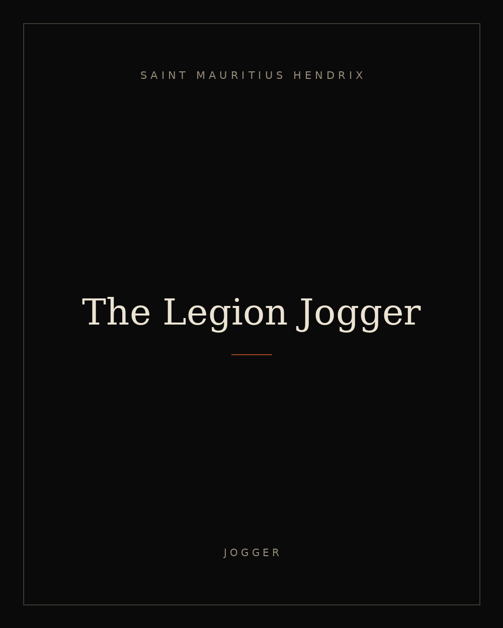 The Legion Jogger — placeholder