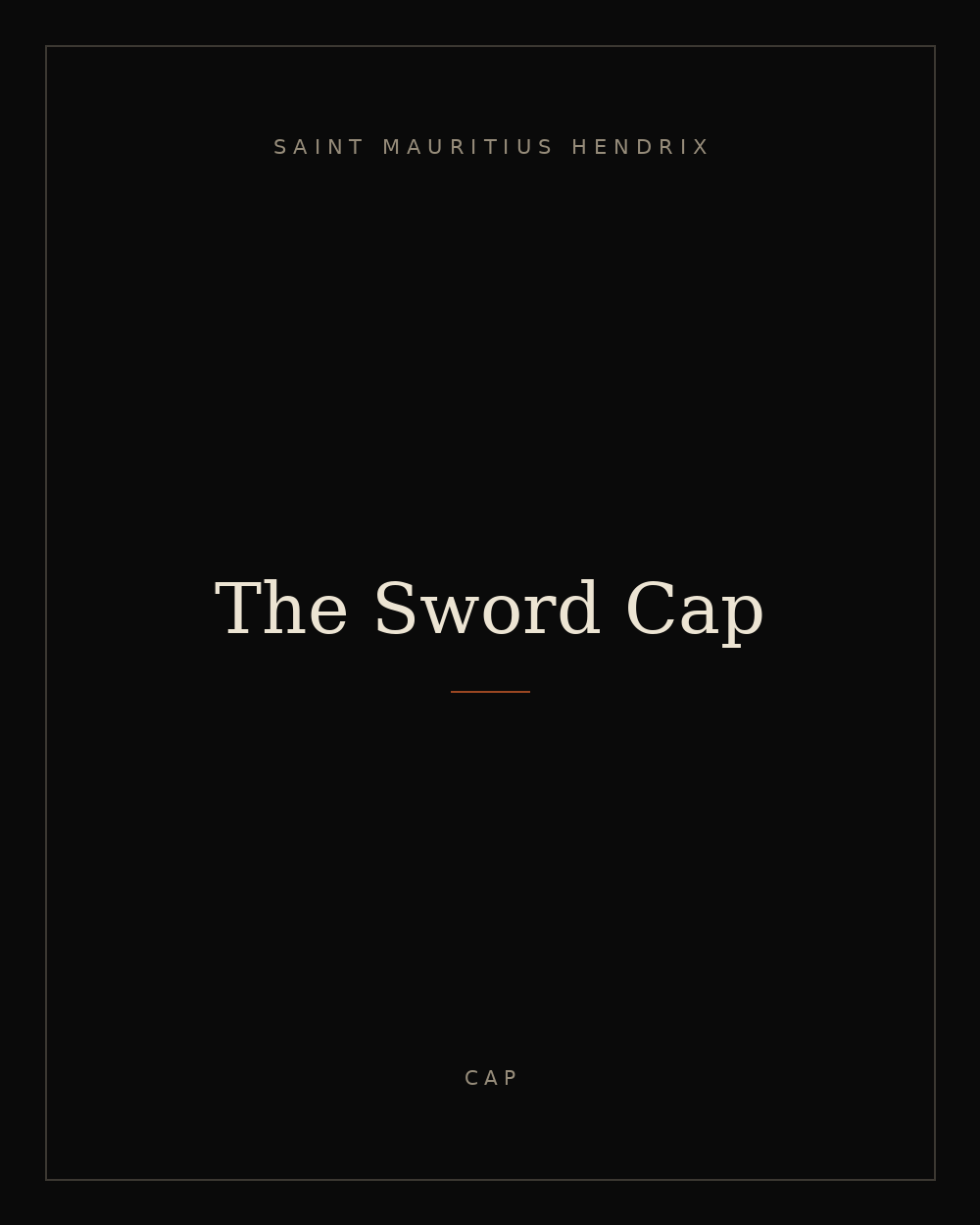 The Sword Cap — placeholder