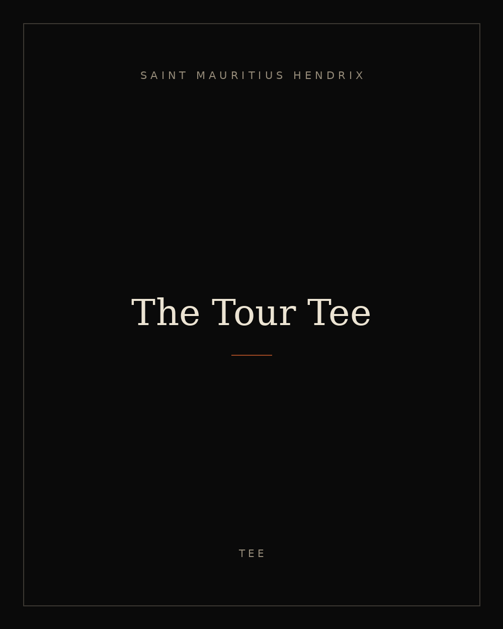 The Tour Tee — placeholder